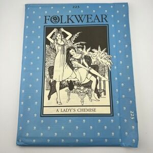 Folkwear 223 A Lady's Chemise Sewing Pattern Misses 6–16 Vintage 1982